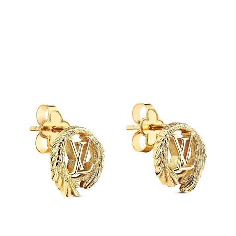 louis vuitton angel stud earrings|louis vuitton earrings flannels.